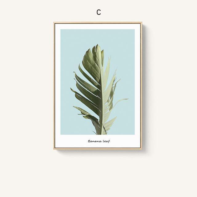 Tropical Pastel Wall Arts - Nordic Side - 