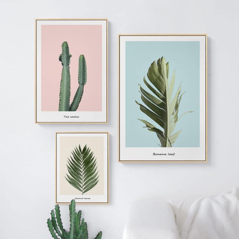Tropical Pastel Wall Arts - Nordic Side - 