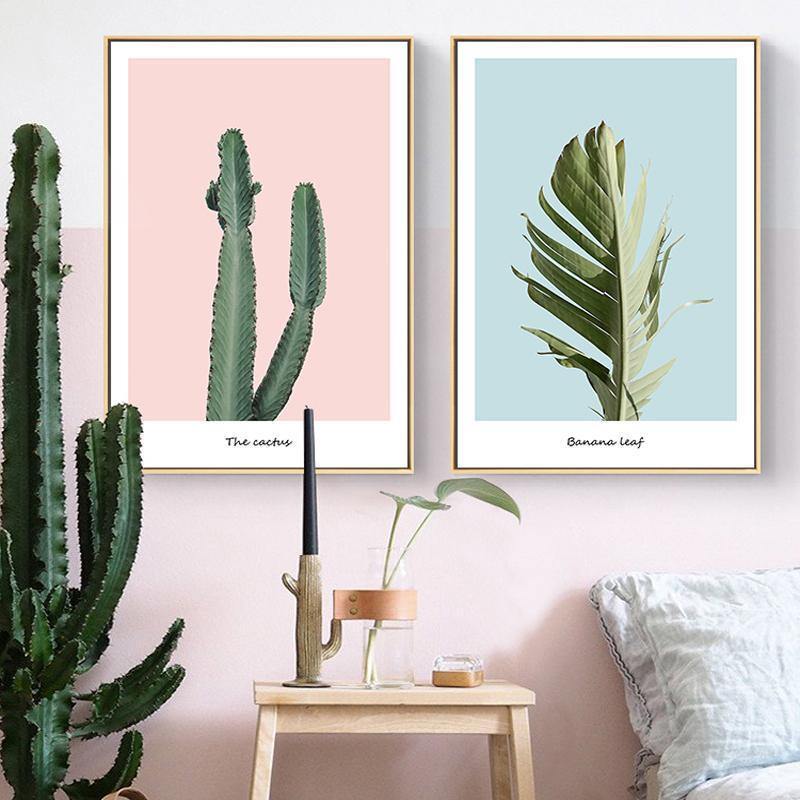 Tropical Pastel Wall Arts - Nordic Side - 