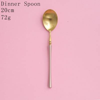 1 Pc Pink & Gold Cutlery - Nordic Side - 