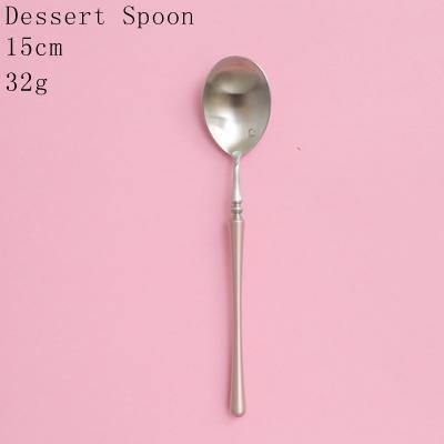 1 Pc Pink & Silver Cutlery - Nordic Side - 