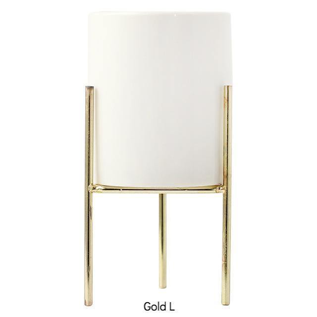 Ceramic Mini Pots (1Set) - Nordic Side - 