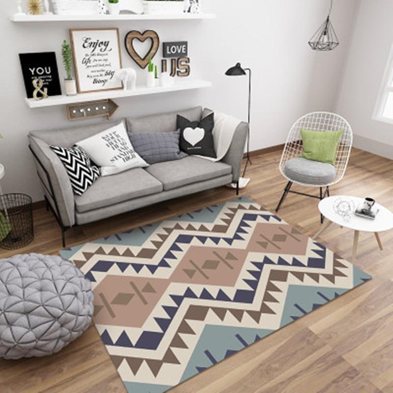 Large Geometric Marble Pattern Rug - Nordic Side - 12-10, feed-cl0-over-80-dollars