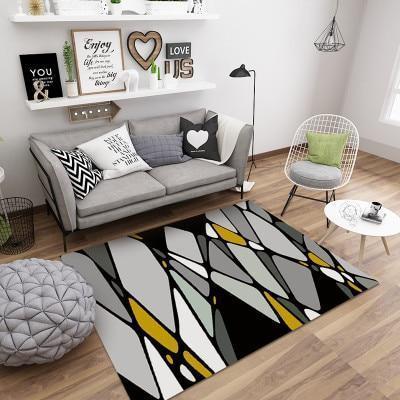Large Geometric Marble Pattern Rug - Nordic Side - 12-10, feed-cl0-over-80-dollars