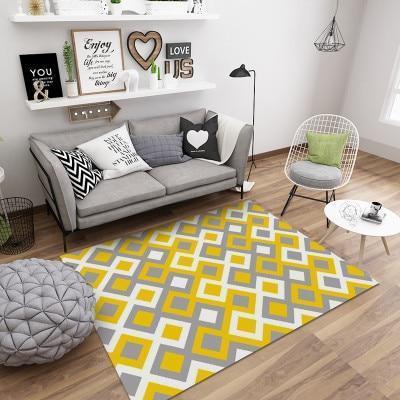Large Geometric Marble Pattern Rug - Nordic Side - 12-10, feed-cl0-over-80-dollars