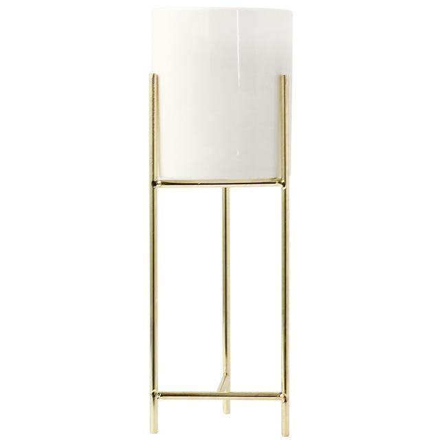 Iron Ceramic Tabletop Vase - Nordic Side - 