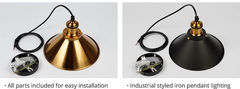 Industrial Loft Pendant Light - Nordic Side - 