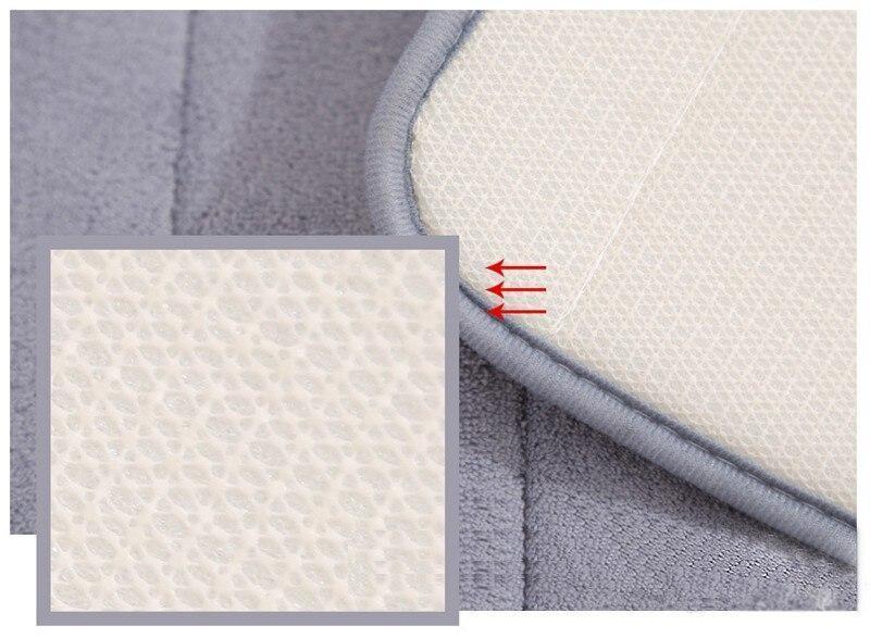 Floriana - Memory Foam Anti-Slip ÔªøRug - Nordic Side - 04-23, anti-slip-rug, hallway-rug, large-rug, memory-foam-rug, modern-rug, runner