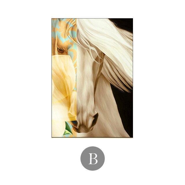 Running Horses - Nordic Side - 