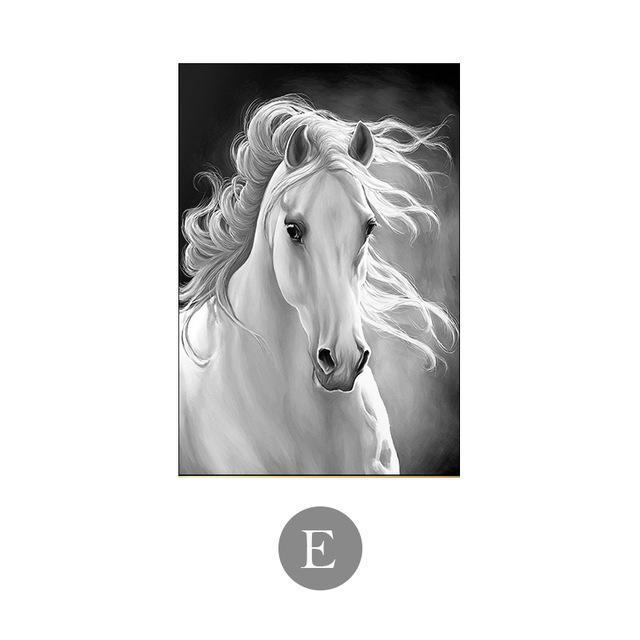 Running Horses - Nordic Side - 