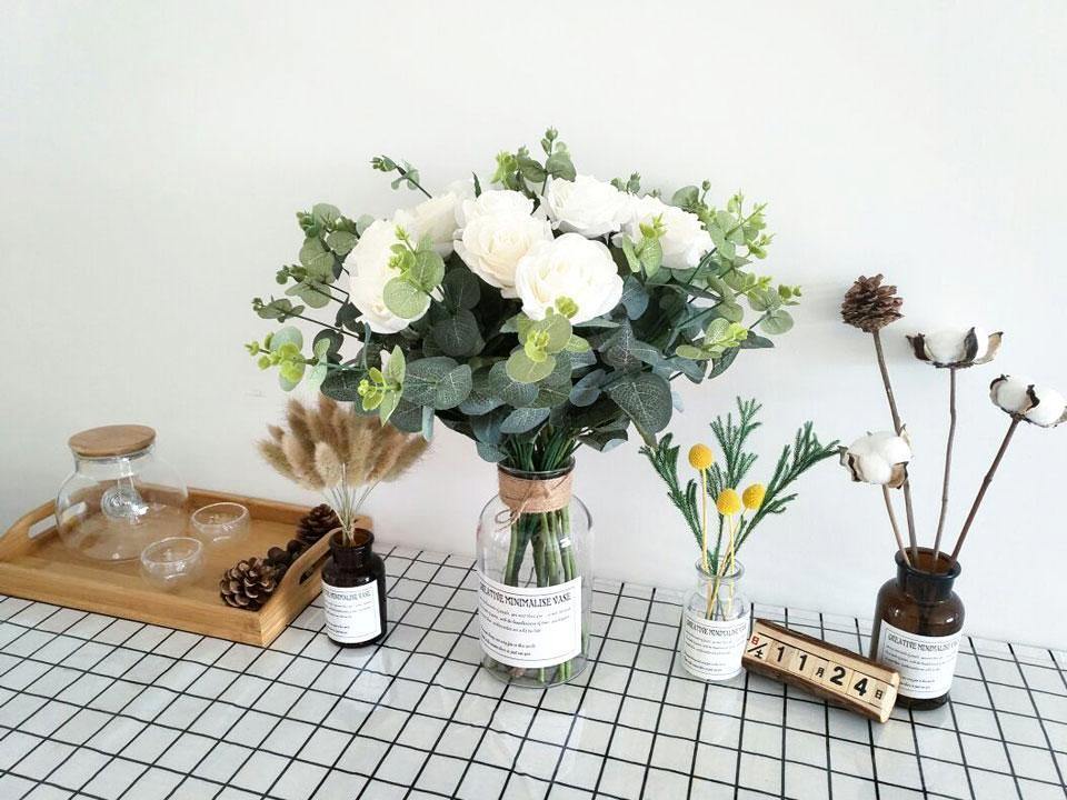 Four Branches of Eucalyptus - Nordic Side - 