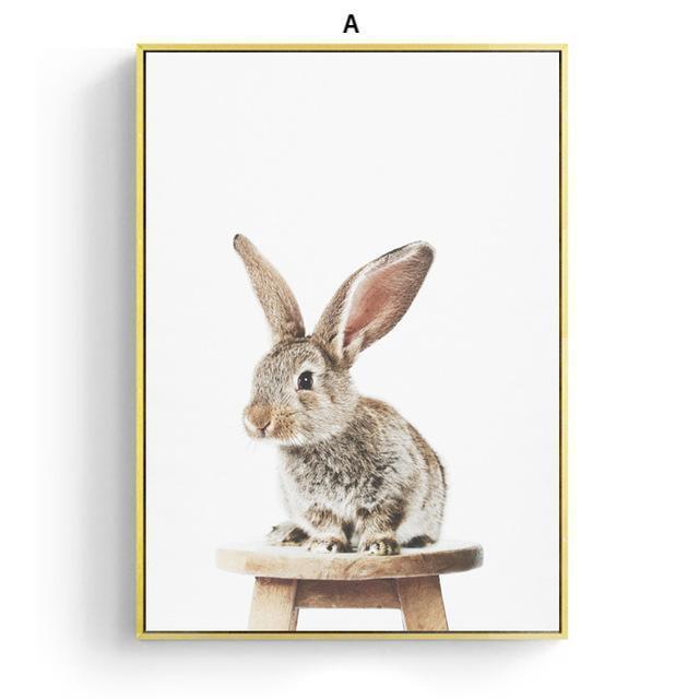 Fluffy Baby Rabbit - Nordic Side - 