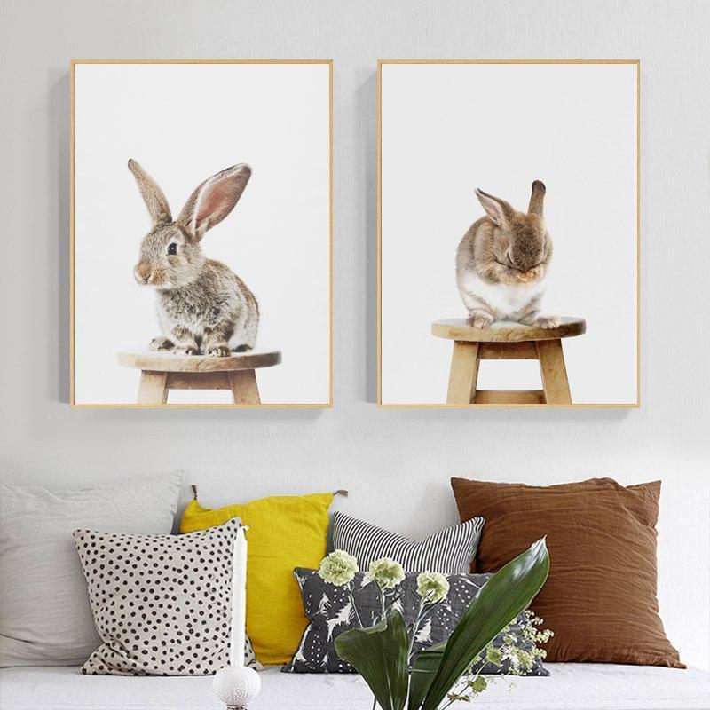 Fluffy Baby Rabbit - Nordic Side - 