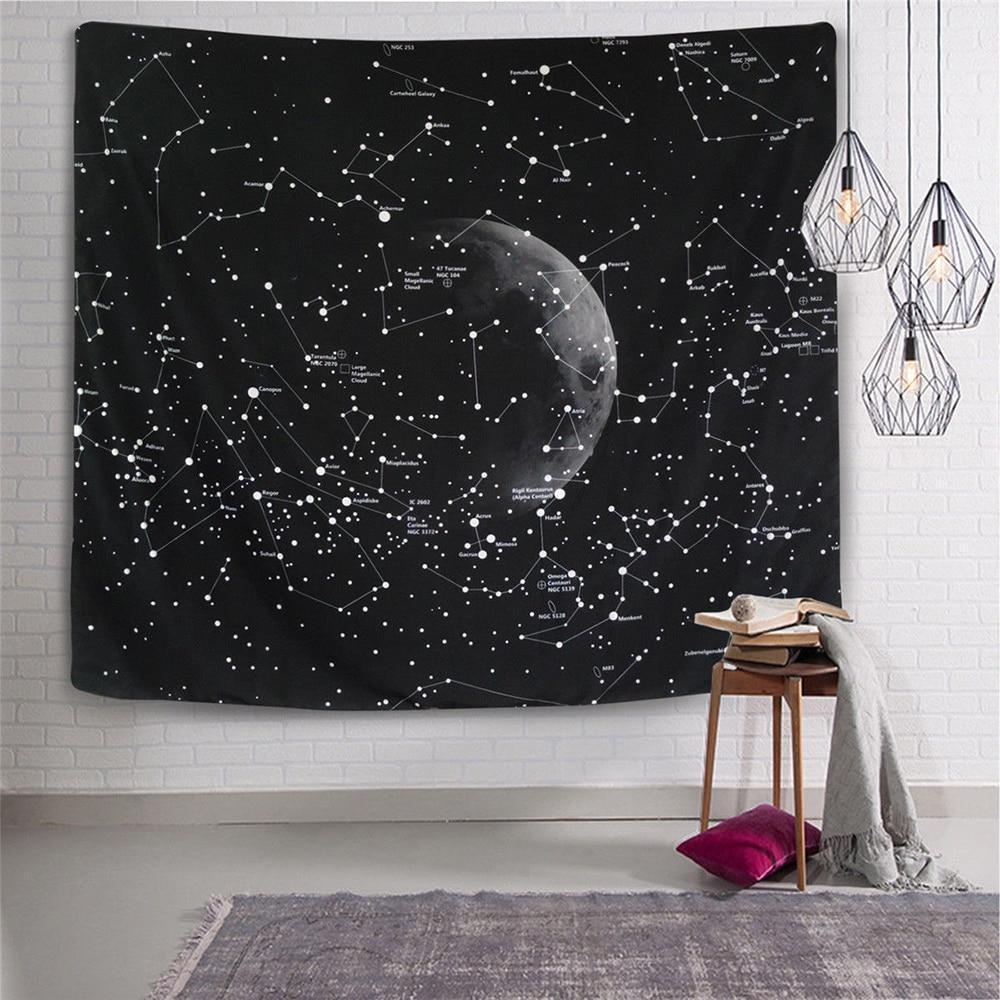 Cassiopeia - Constellation Tapestry Wall Hanging - Nordic Side - 01-07