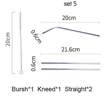 Stainless Steel Straw - Nordic Side - 