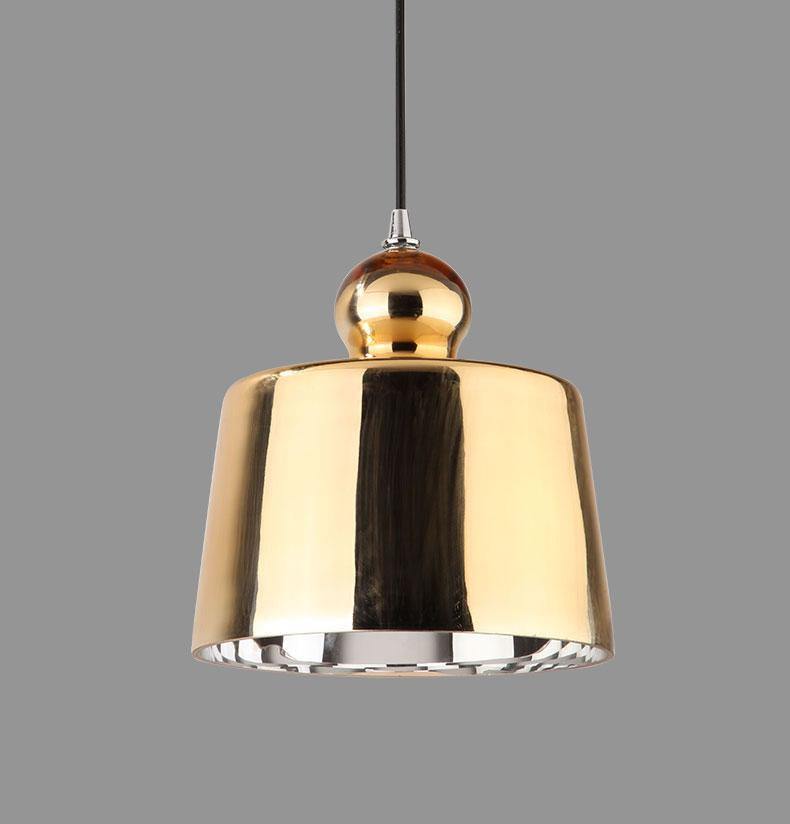 Gold Glass Pendant Light - Nordic Side - 