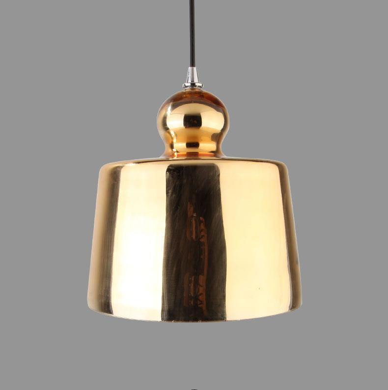 Gold Glass Pendant Light - Nordic Side - 