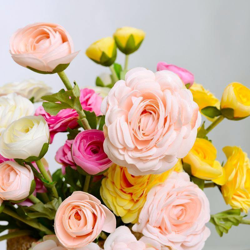 Artificial West Peony - Nordic Side - 