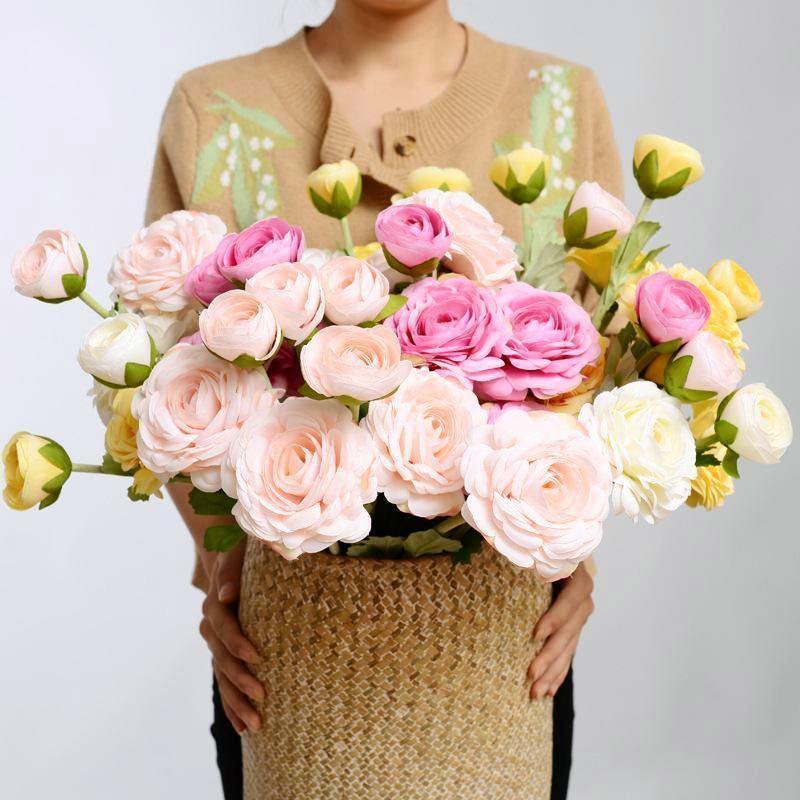 Artificial West Peony - Nordic Side - 