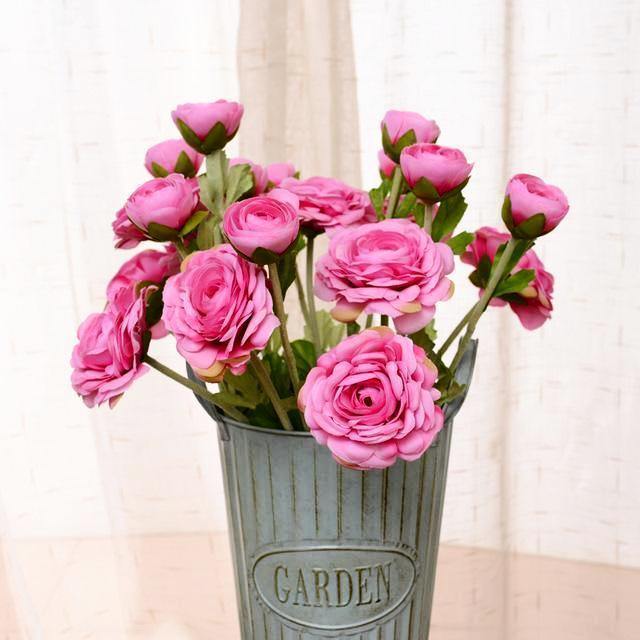 Artificial West Peony - Nordic Side - 