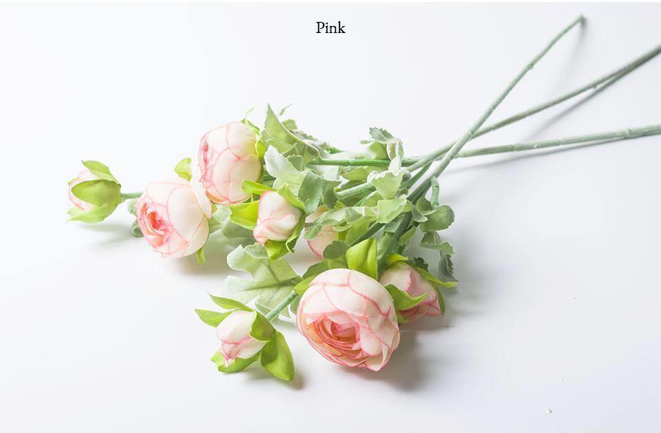 Artificial Tea Rose - Nordic Side - 