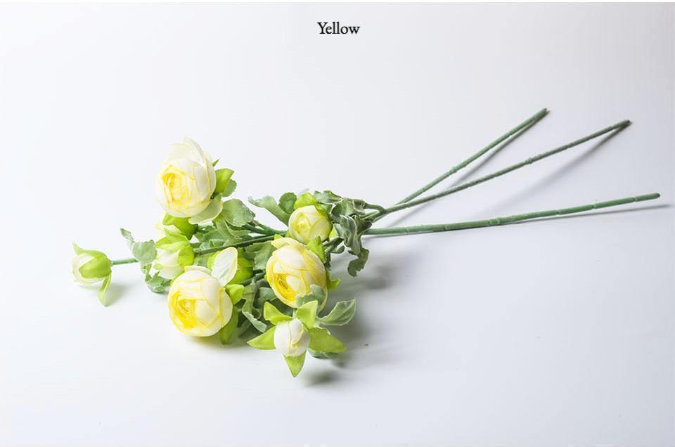 Artificial Tea Rose - Nordic Side - 