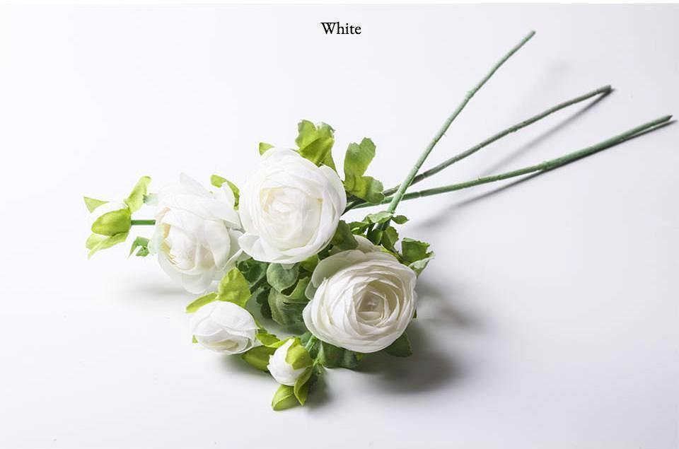 Artificial Tea Rose - Nordic Side - 