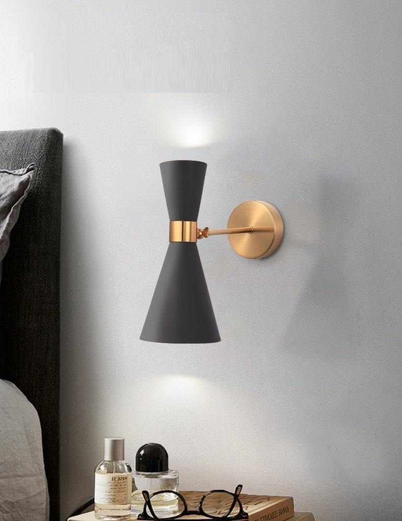 Black & White Sconce Lights - Nordic Side - 