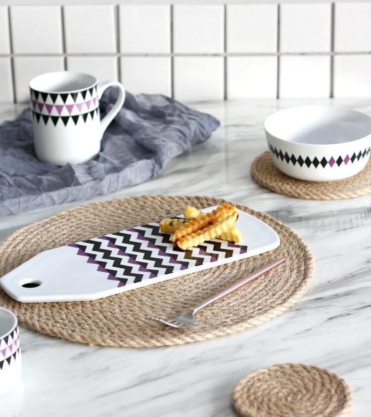 Cotton Table Mat - Nordic Side - 