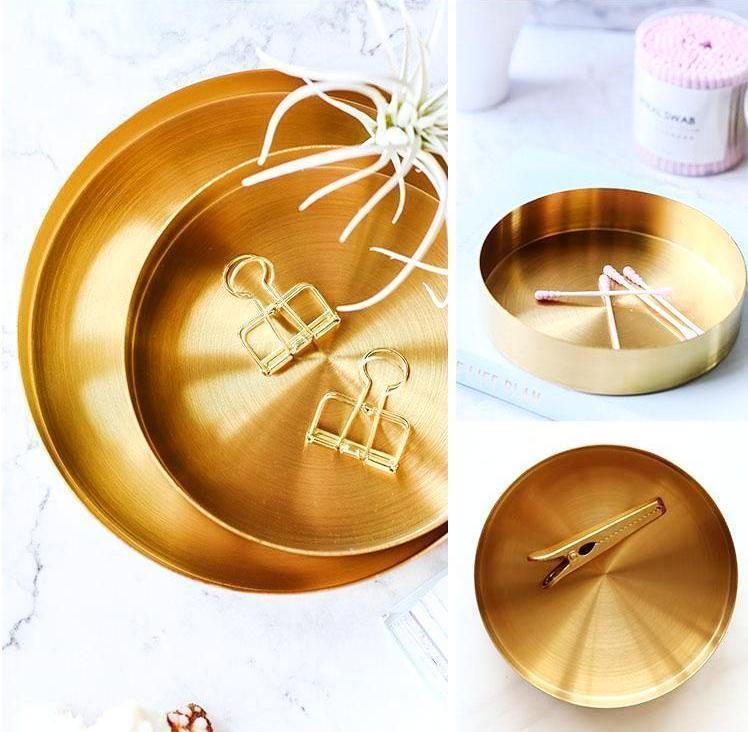 Metal Petit Round Organiser - Nordic Side - 