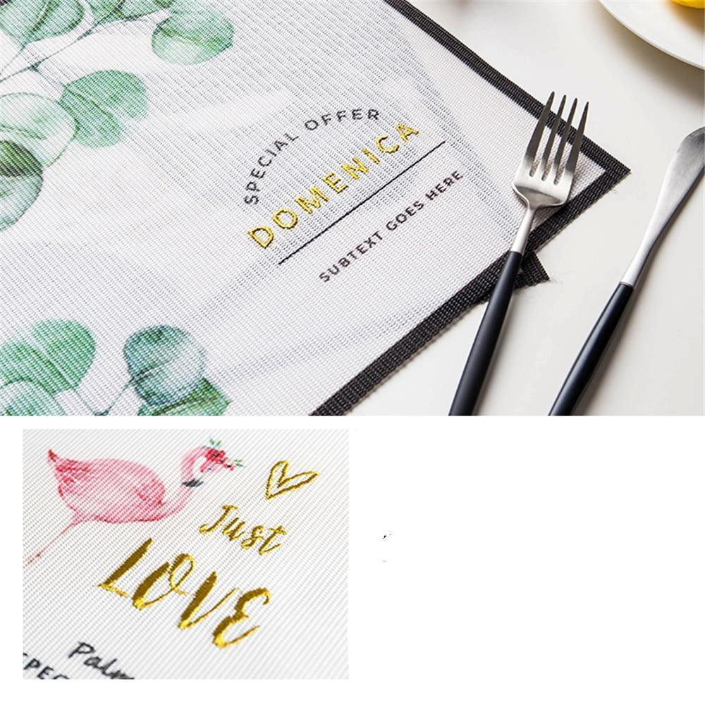 Tropical Table Mat - Nordic Side - 