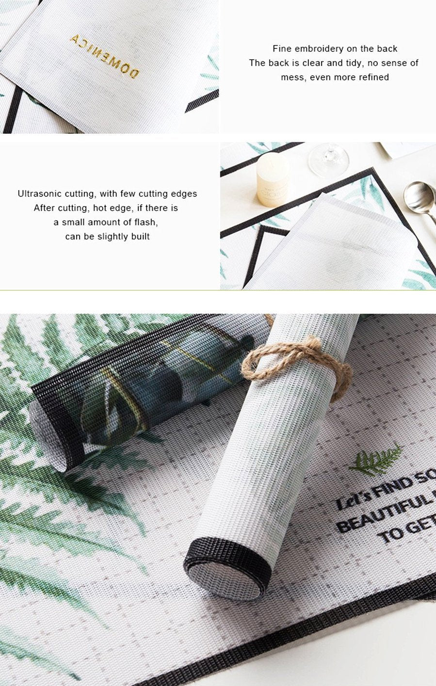 Tropical Table Mat - Nordic Side - 