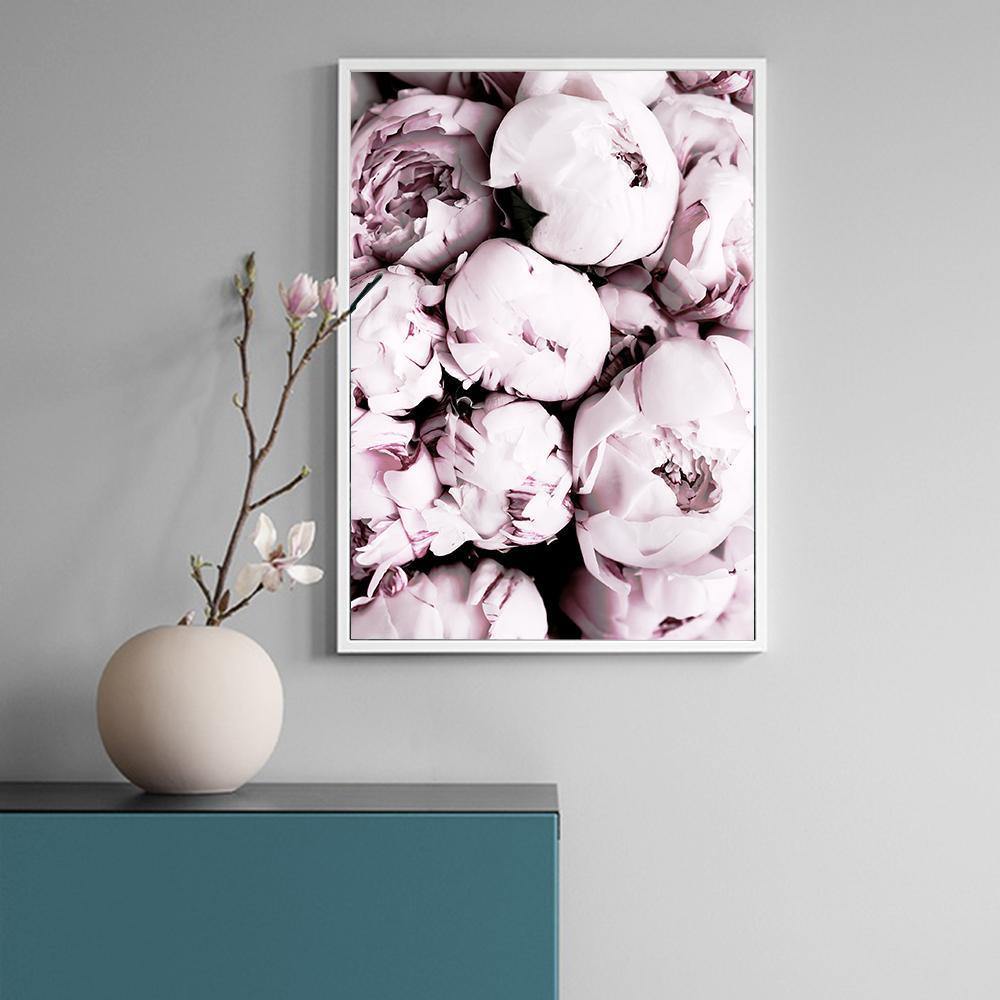 Bunch Of Blush Pale Peony - Nordic Side - 