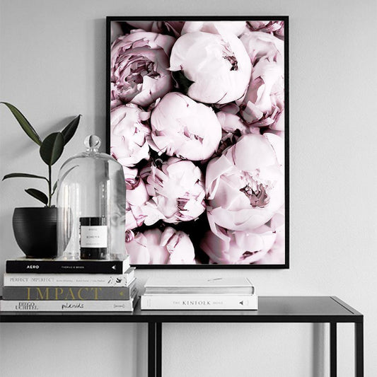 Bunch Of Blush Pale Peony - Nordic Side - 