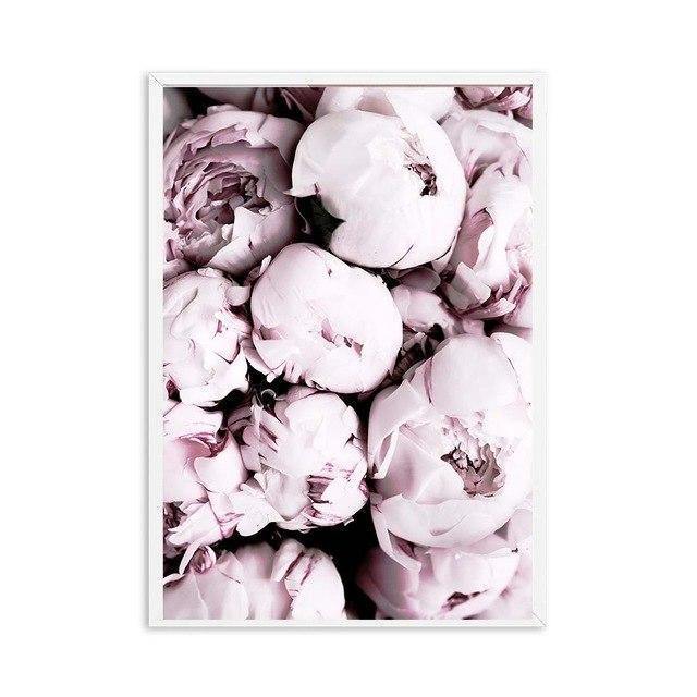 Bunch Of Blush Pale Peony - Nordic Side - 