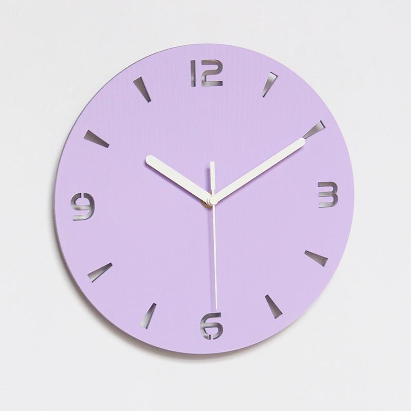 Oriana - LED Back Light Silent Clock - Nordic Side - 05-14, feed-cl0-over-80-dollars, modern-lighting, modern-wall-clock