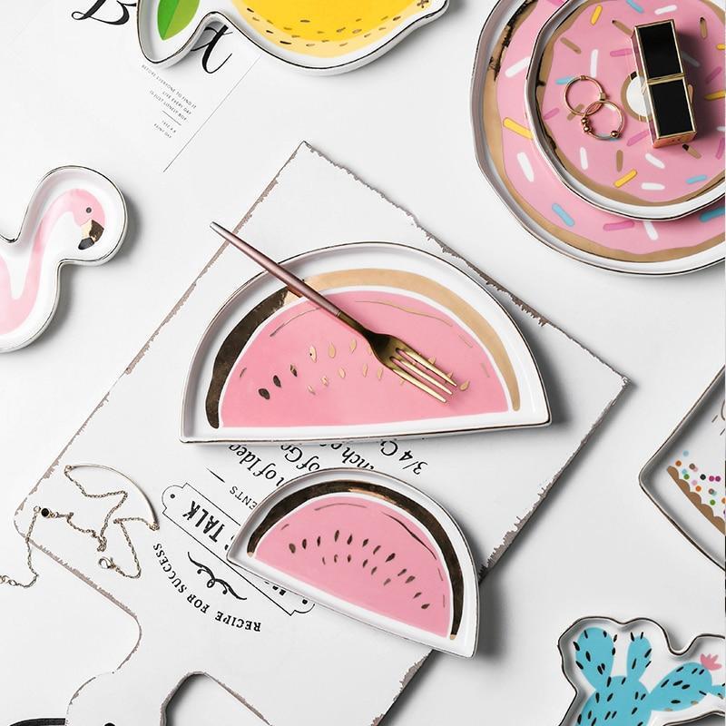 Summer Ceramic Jewelry Storage - Nordic Side - 