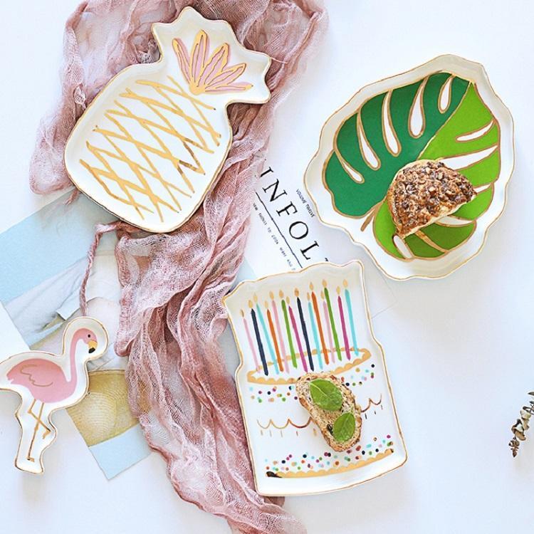 Summer Ceramic Jewelry Storage - Nordic Side - 