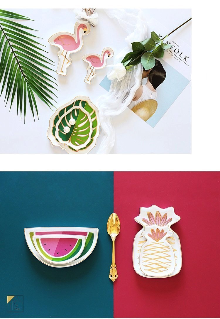 Summer Ceramic Jewelry Storage - Nordic Side - 