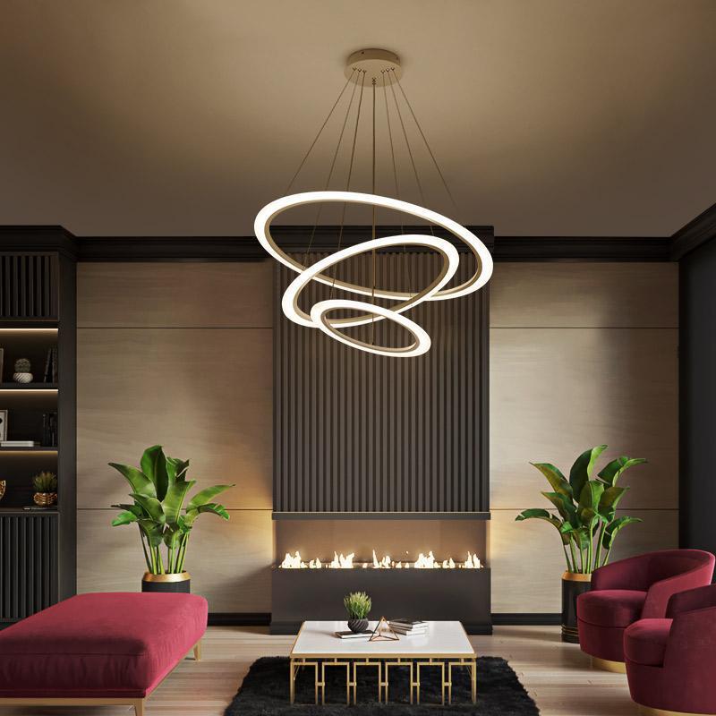 Modern Circle Linear Light - Nordic Side - 