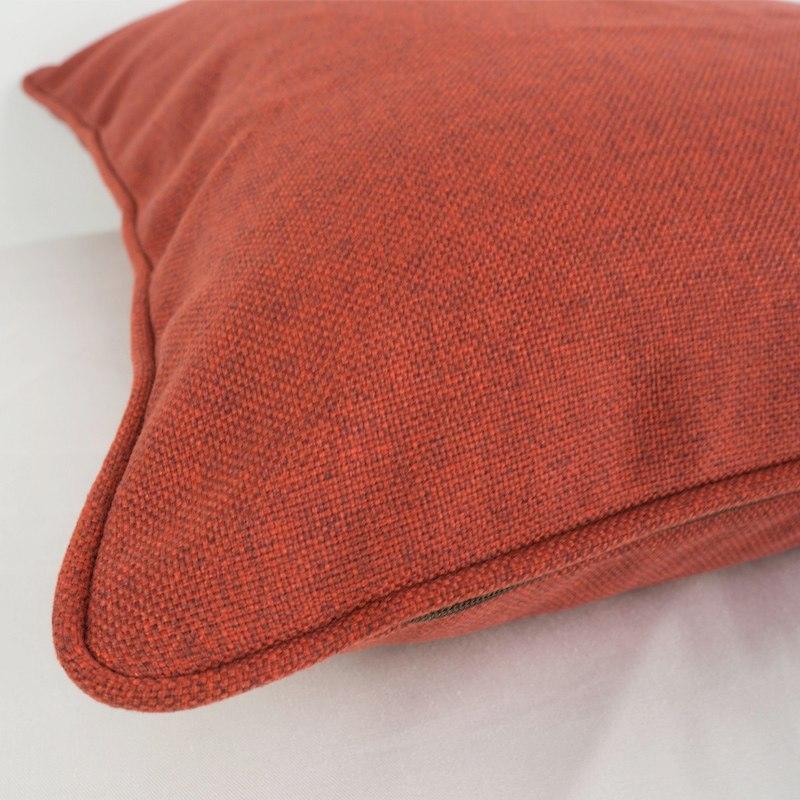 Soft Brick Red Cushion Cover - Nordic Side - 