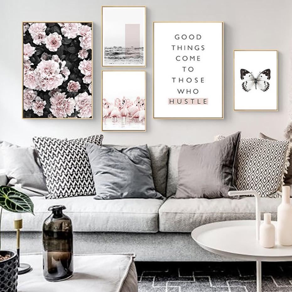 Chill Pink Landscape - Nordic Side - 