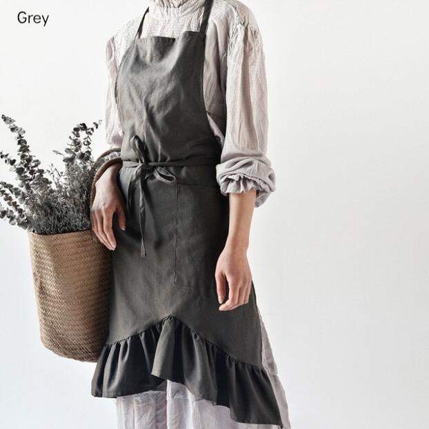 Cotton Baker's Apron - Nordic Side - 