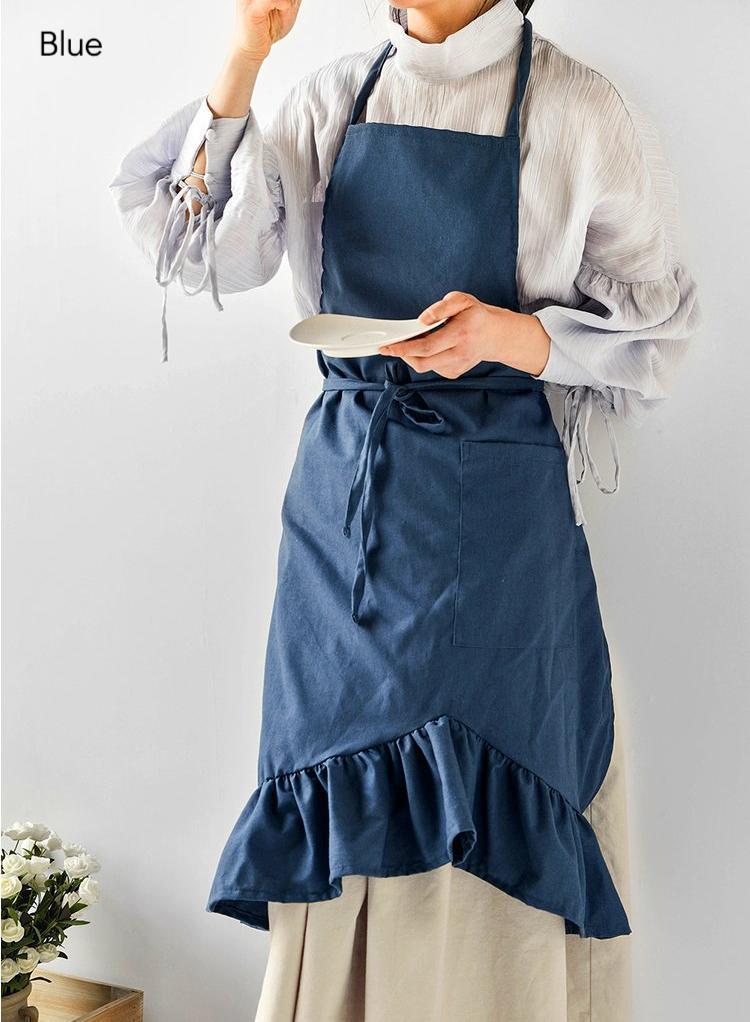 Cotton Baker's Apron - Nordic Side - 