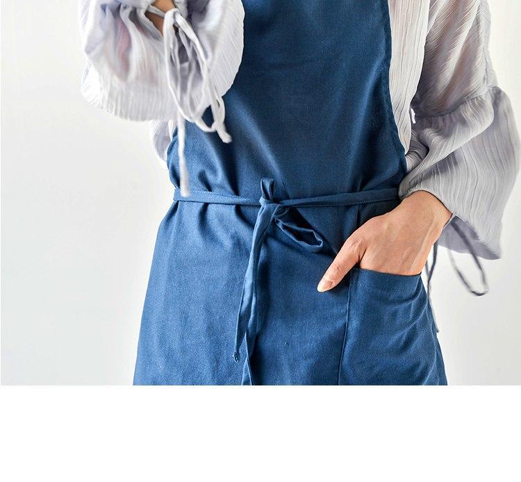 Cotton Baker's Apron - Nordic Side - 