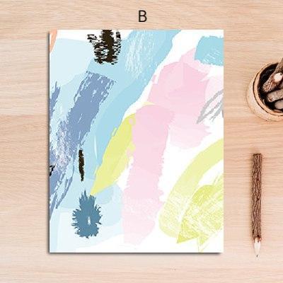 Abstract Bright Paint - Nordic Side - 