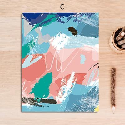 Abstract Bright Paint - Nordic Side - 