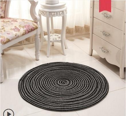 Francisco - Woven Round Area Rug - Nordic Side - 04-23, area-rug, feed-cl0-over-80-dollars, modern, round-rug, woven-rug