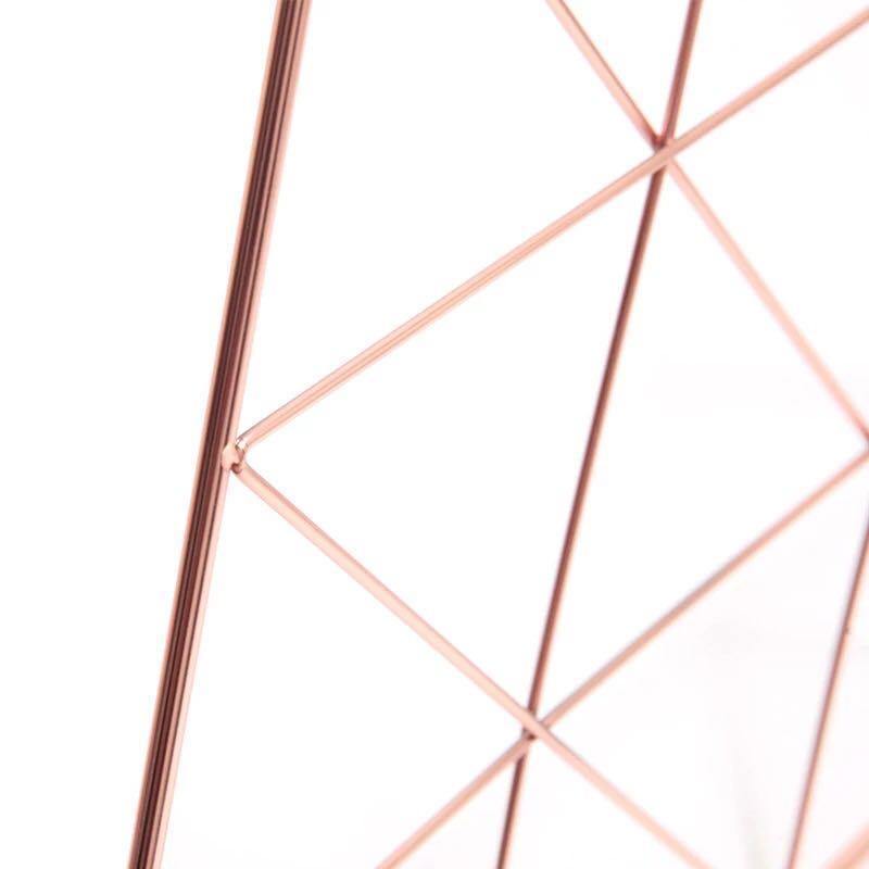 Geometric Triangle Wall Iron Shelf - Nordic Side - 