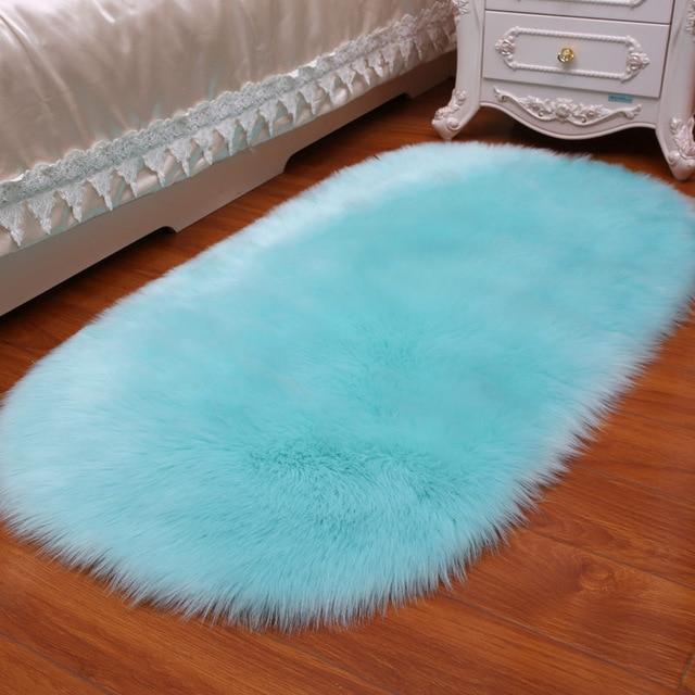 Charon - Faux Sheepskin Fluffy Rug - Nordic Side - 04-22, abstract-rug, Area-rug, feed-cl0-over-80-dollars, geometric-rug, hallway-runner, large-rug, modern, modern-rug, round-rug